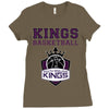 South Geelong Kings Basketball Ladies Fitted T-Shirt