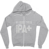 original blood type ipa positive craft beer Zipper Hoodie