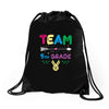 team 5th grade Drawstring Bags