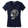 meat is murder Women's V-Neck T-Shirt