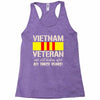 vietnam veteran Racerback Tank