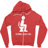 downloading ! funny white sex Zipper Hoodie