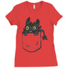 pocket Ladies Fitted T-Shirt