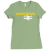 away days Ladies Fitted T-Shirt