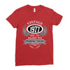 vintage quality without compromise 1977 aged to perfection Ladies Fitted T-Shirt