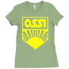 ossi  fdj ddr fun Ladies Fitted T-Shirt