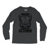 Never Underestimate Dog Rescuer Who Was Born October Long Sleeve Shirts