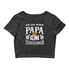 papa   tatowierungen Crop Top