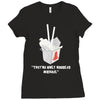 they're only noodles Ladies Fitted T-Shirt