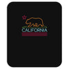 neon sign california republic flag bear Mousepad