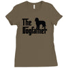 the dogfather labradoodle Ladies Fitted T-Shirt