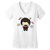 you are the bacon to my eggs Women's V-Neck T-Shirt