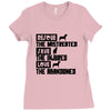 rescue save love Ladies Fitted T-Shirt