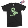 alien believe space sci fi ufo nerd Exclusive T-shirt
