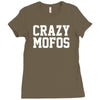 crazy mofos Ladies Fitted T-Shirt