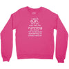 i don't run Crewneck Sweatshirt