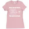 black hole Ladies Fitted T-Shirt
