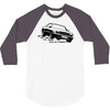 mercedes benz w126 3/4 Sleeve Shirt