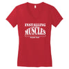 men's funny Women's V-Neck T-Shirt