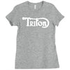 triton cafe racer motorcycle Ladies Fitted T-Shirt
