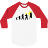 goku evolution (black) 3/4 Sleeve Shirt
