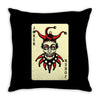 joker card Throw Pillow