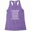 12 days of nursing Racerback Tank