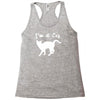 i am a cat lover Racerback Tank