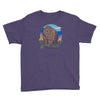 polygon bear graphic Youth Tee
