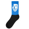 v per vendetta face film horror cinema&amp;tv Socks