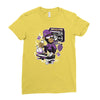 music characters Ladies Fitted T-Shirt