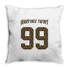Martinez Twins Throw Pillow