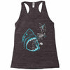 shark attack!!! Racerback Tank