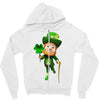 DABBİNG LEPRECHAUN Zipper Hoodie