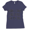SORRY, I CAN'T. Ladies Fitted T-Shirt