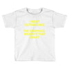 i went outside once Toddler T-shirt