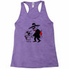 cat vs mouse Racerback Tank