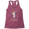 UNICORNS ARE BORN IN NOVEMBER Racerback Tank