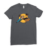 bat man and robin Ladies Fitted T-Shirt