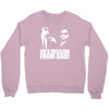 the blues brothers inspired on a mission from god funny Crewneck Sweatshirt