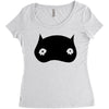 black owl Women's Triblend Scoop T-shirt