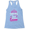 Celebrating With the 3rd Birthday Queen Racerback Tank
