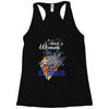 who loves rotweiller Racerback Tank