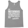 The Notorious, Undisputed World Champion Tank Top
