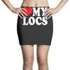 love my locs Mini Skirts