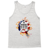 American Flag Q Fire Tank Top