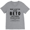 want a better texas black V-Neck Tee