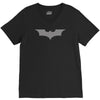 uomo batman bruce wayne logo stampa argento cinema&amp;tv V-Neck Tee