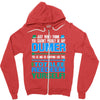 just wen i think you coundn't posible be any dumber you go and do somt Zipper Hoodie