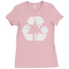 rock paper scissors cycle Ladies Fitted T-Shirt